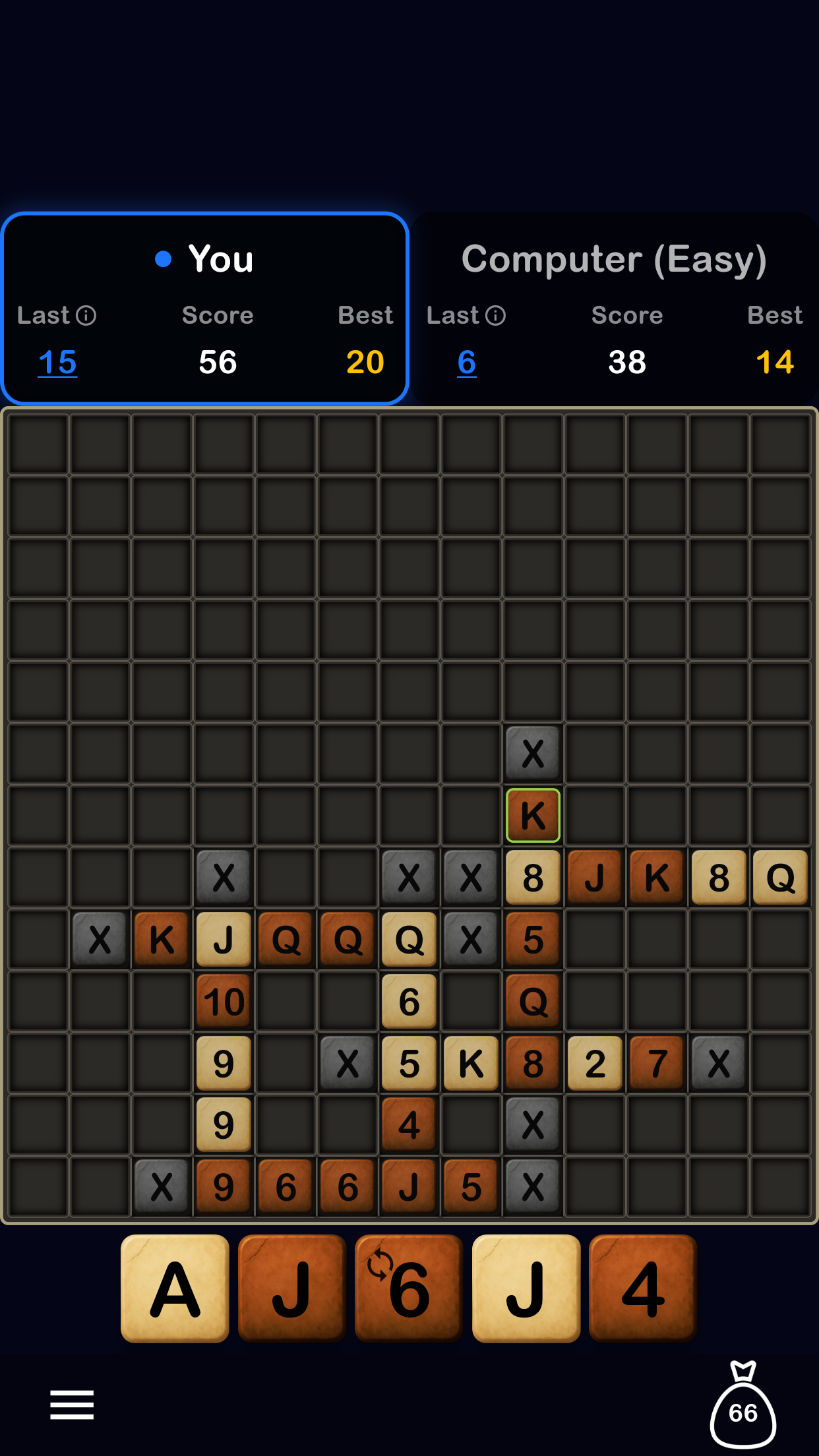 Tile Cribbage Screenshot 3