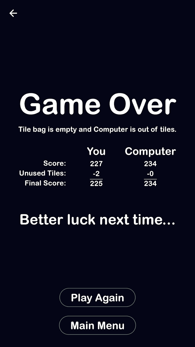 Tile Cribbage Screenshot 3
